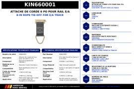 KINEDYNE 6" SERIES E OR A ROPE TIE-OFF W/FE8306-1