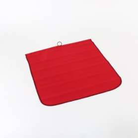 KINEDYNE FLAG RED VINYL MESH 18" X 18" WITH WIRE ROD