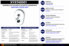 KYSOR WESTRAN 9366-3 GEAR BOX COVER ASSY