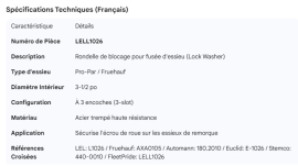 AXLE SPINDLE LOCK WASHER