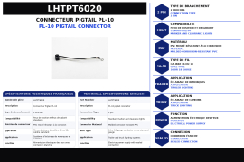 PIGTAIL PL-10 TWO PIN