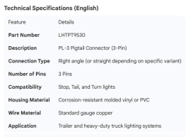 PIGTAIL PL-3 TREE PIN