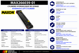 MAXON CYLINDER FOR GPT-5 3-1/2" DIA 10" STROKE