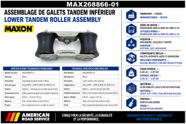 MAXON TANDEM ASSY WITH ROLLERS BMR