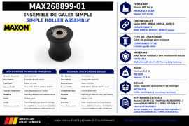 MAXON ROLLER SINGLE ASSY BMR