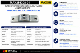 MAXON TANDEM ROLLER INNER BRACKET