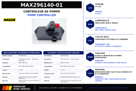 MAXON BMR PUMP CONTROLER