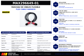 MAXON HARNESS FLEX CABLE