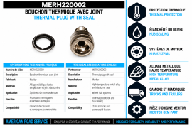 MERITOR THERMAL PLUG WITH  GASKET