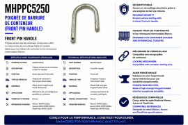 MONON FRONT PIN HANDLE LEFT