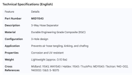 MIDLAND 3 WAY SEPARATOR