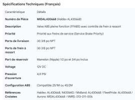 MIDLAND FF ABS VALVE