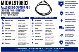 MIDLAND SENSOR EXTENSION 3'