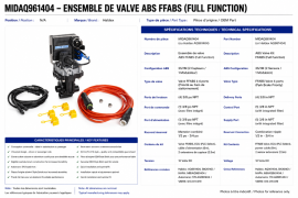 MIDLAND ABS VALVE KIT 2S/1M