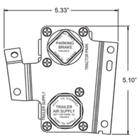 MIDLAND DASH VALVE PUSH-PULL MV-3