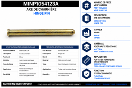 MINER HINGE PIN