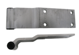 DOOR HINGE 2.75" 4-HOLE ALUMINUM W/BUSHINGS
