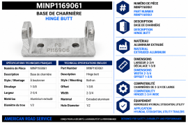 MINER HINGE BUTT