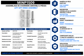 MINER HINGE 2PC
