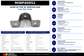 MINER DOOR ROD GUIDE