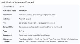 MINER SEAL PLATE FOR 4090