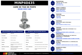 MINER DOOR ROD CAM C/S