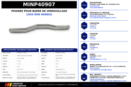 MINER DOOR ROD HANDLE SS