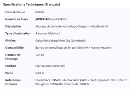 MINER DOOR ROD KEEPER WELD-ON GALV SHL
