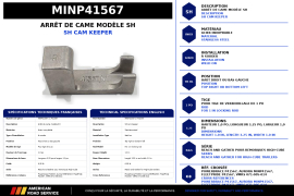 MINER DOOR ROD CAM KEEPER SS