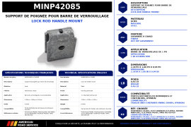 MINER DOOR ROD HANDLE BRACKET