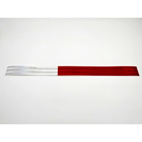 3M REFLECTIVE TAPE RED / WHITE (11/7) 2" X 150' KISS CUT