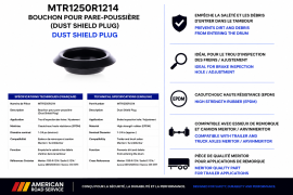 MERITOR PLUG FOR DUSTSHIELD