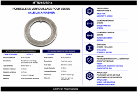 MERITOR TL AXLE WASHER