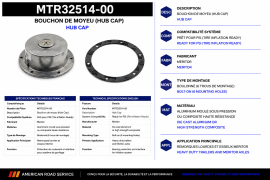 MERITOR HUB CAP PSI READY