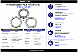 MERITOR SPINDLE NUT KIT