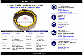 MERITOR SPINDLE NUT TEMPER LOC TP 518410/445
