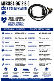 MERITOR - C&Acirc;BLE D'ALIMENTATION ABS