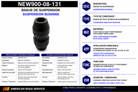 NEWAY SUSPENSION BUSHING