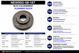 NEWAY ALIGNMENT BLOCK