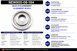 NEWAY ALIGNMENT BLOCK