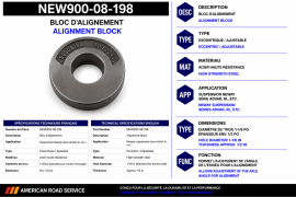 NEWAY ALIGNMENT BLOCK