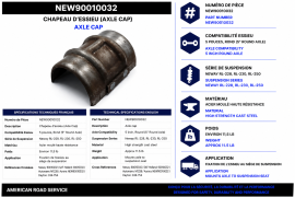 NEWAY AXLE CAP 5RD