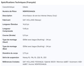 NEWAY SHOCK ABSORBER