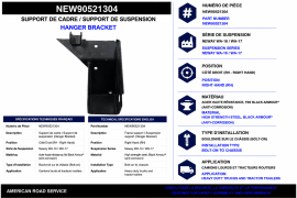NEWAY FRAME BRACKET RH