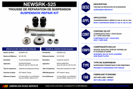 NEWAY REPAIR KIT, DOES 1 R/S & 1 C/S HANGER