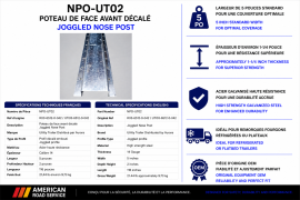UTILITY NOSE POST 116" 3-6512-042