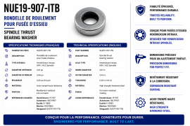 AXLE SPINDLE BEARING WASHER