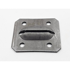 UNIVERSAL CROSSMEMBER END PLATE 4" STEEL