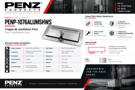 PENZ VENT DOOR MILL 7" X 17.5" SIDE HINGE