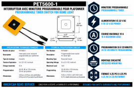 PETERSON DOME LIGHT TIMER BOX